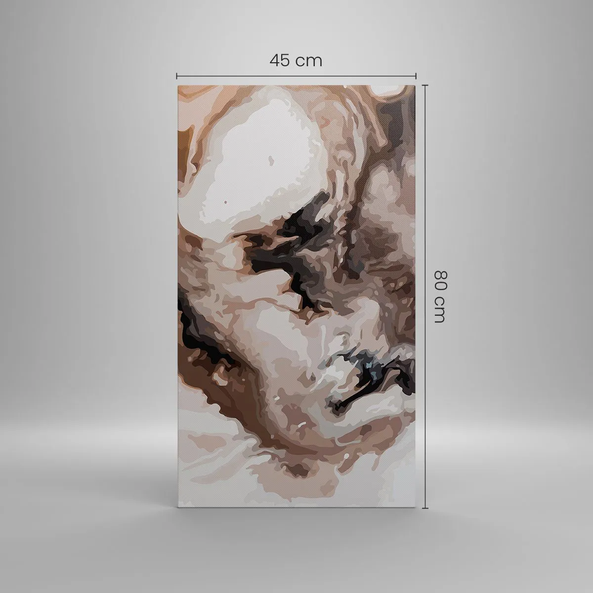 Obraz na płótnie - Narodziny galaktyki - 45x80 cm