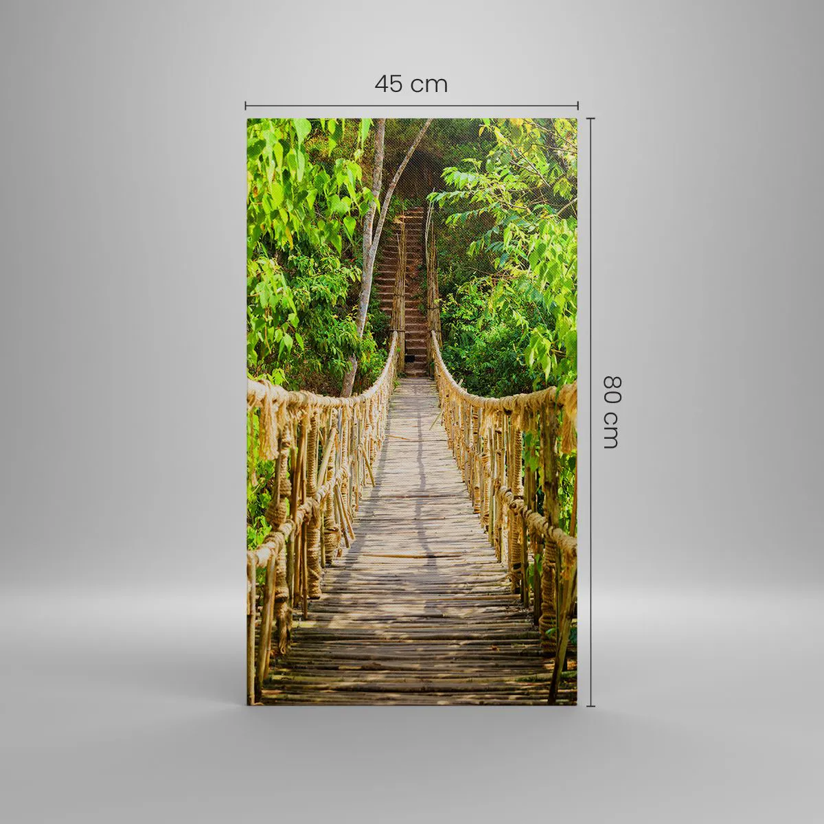 Impression sur toile - Image sur toile - Suspendu dans la nature - 45x80 cm