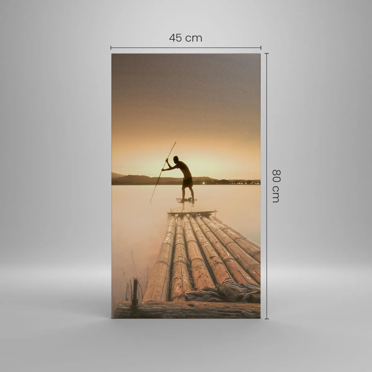 Vászonkép - Pihenés előtt - 45x80 cm