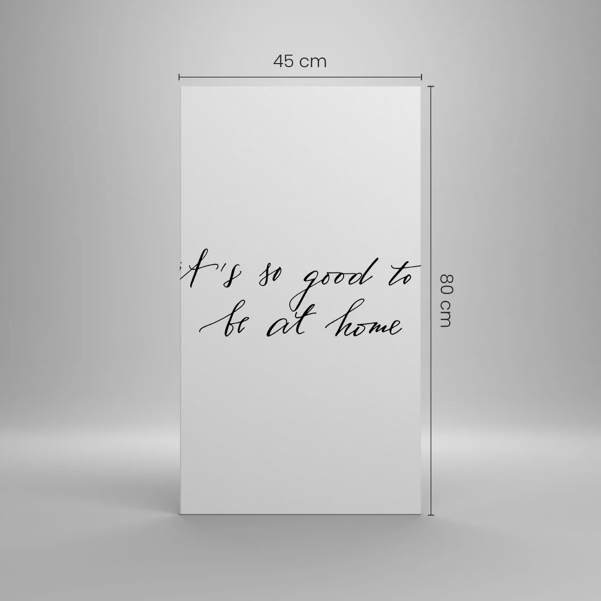 Impression sur toile - Image sur toile - Toute la vérite - 45x80 cm