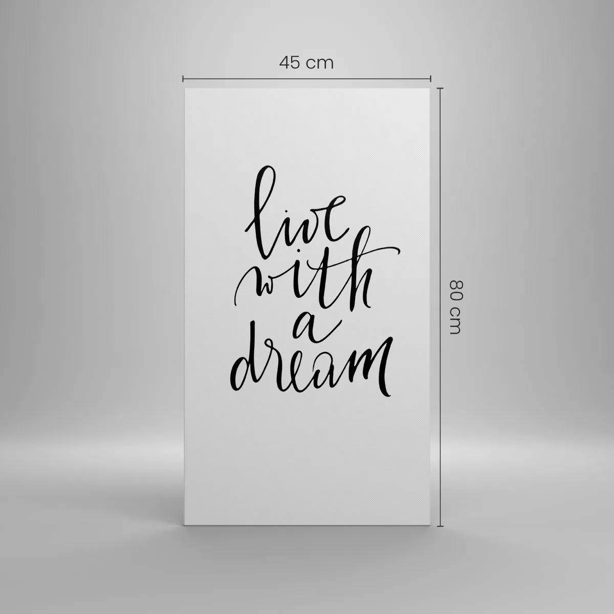 Obraz na plátně - Of course - 45x80 cm