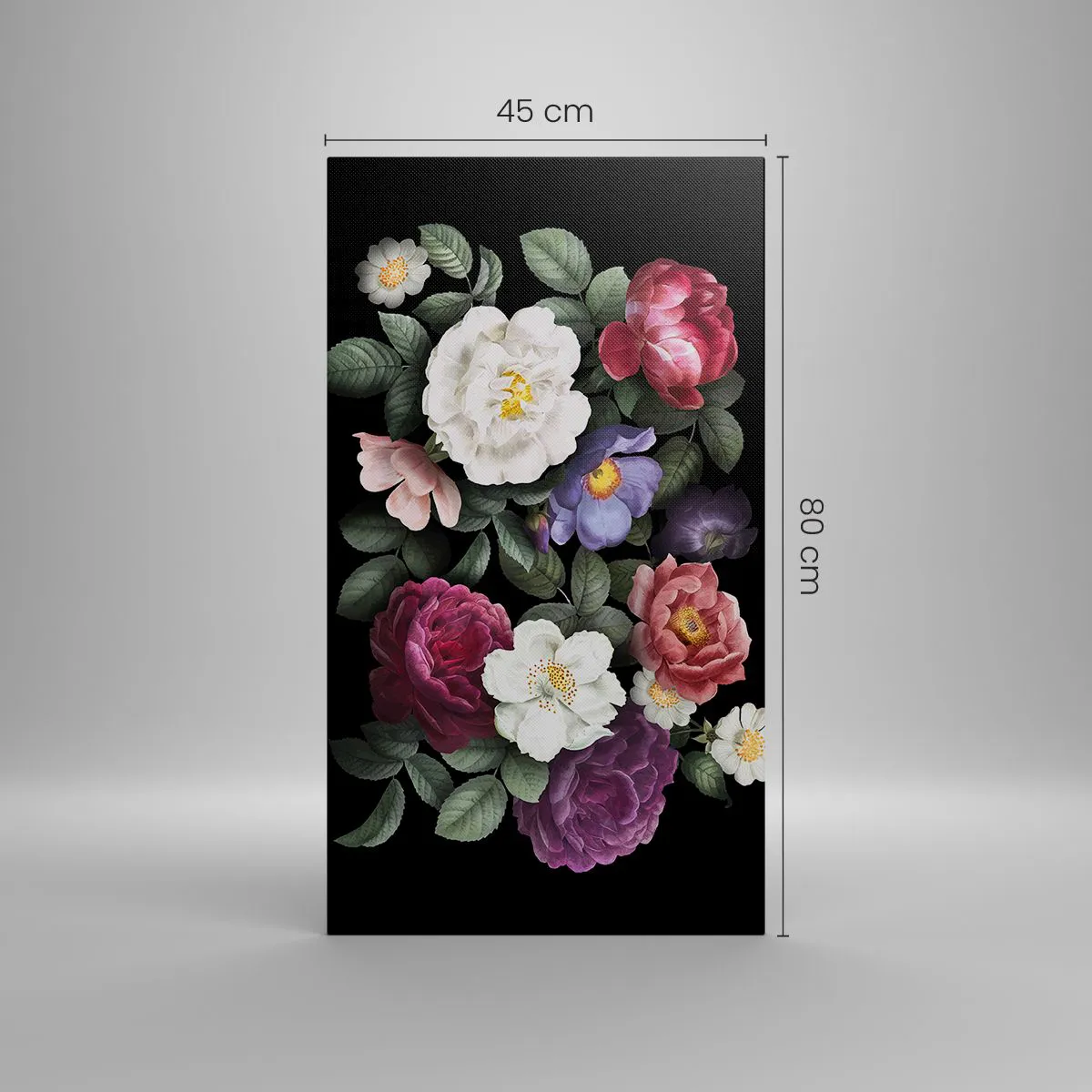 Obraz na płótnie - Z angielskiego ogrodu - 45x80 cm