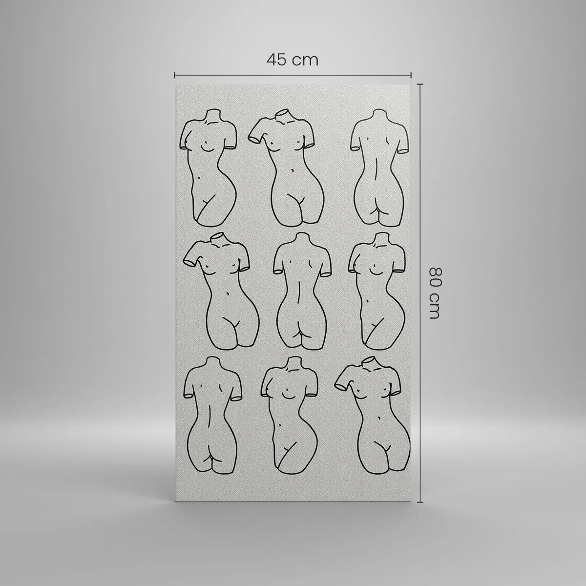 Bild auf Leinwand - Leinwandbild - Nur Venus - 45x80 cm