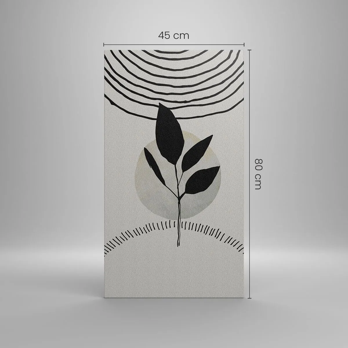 Obraz na płótnie - Kompozycja: rytuały natury - 45x80 cm