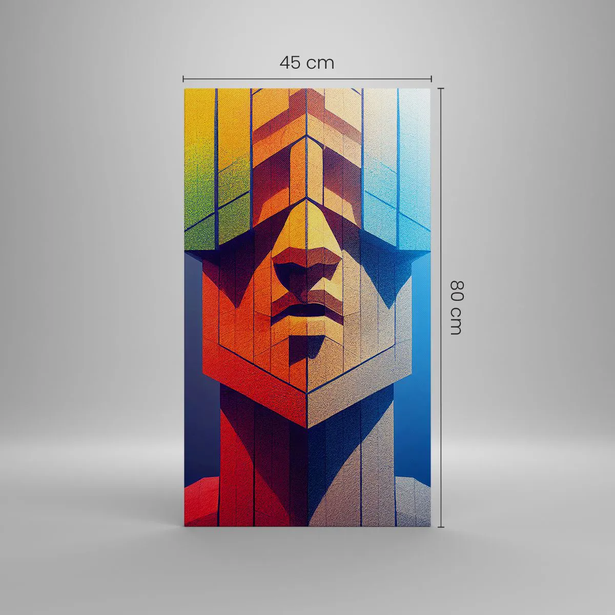 Tablou pe pânză - Un om de principiu - 45x80 cm