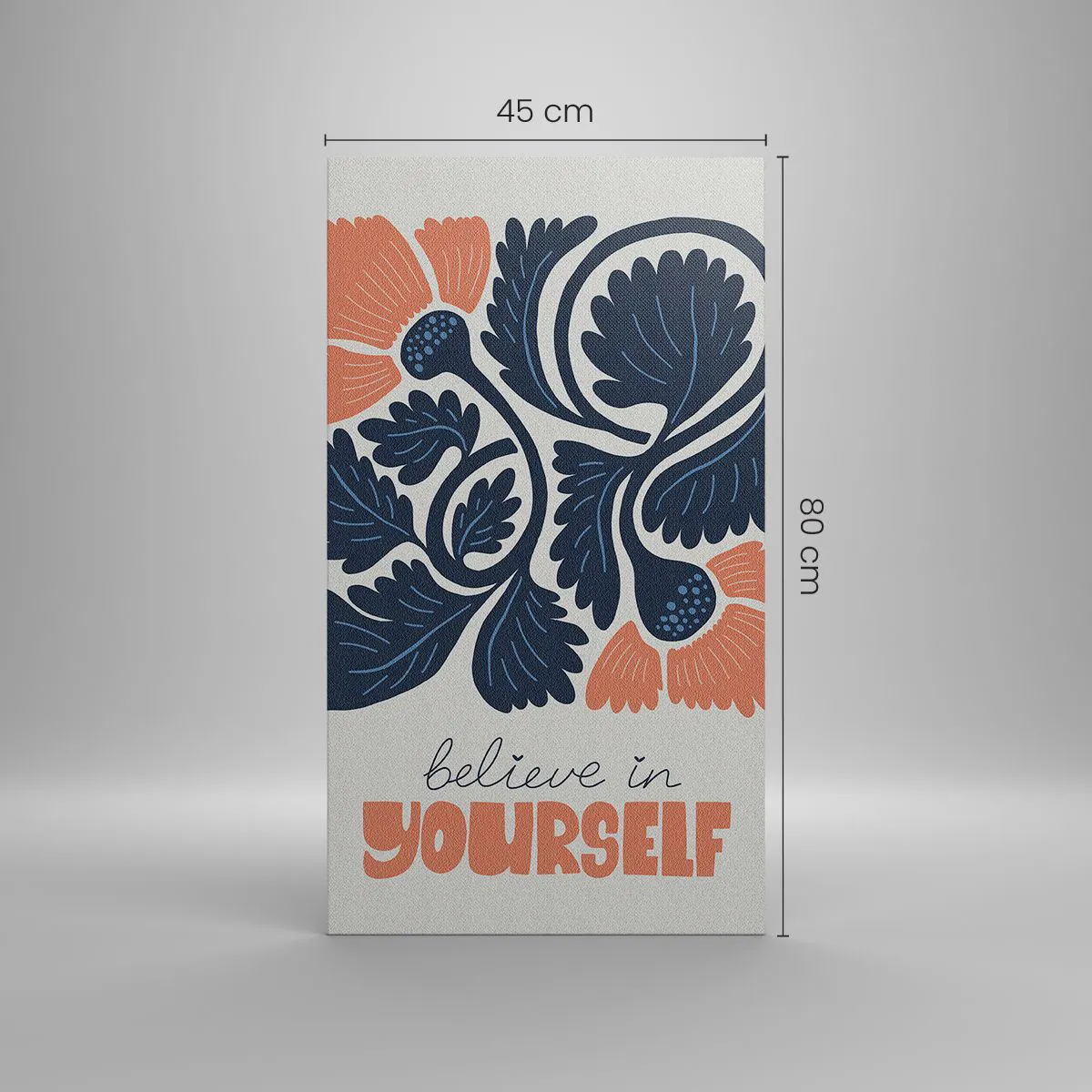 Obraz na plátně - A ty rozkvétáš - 45x80 cm