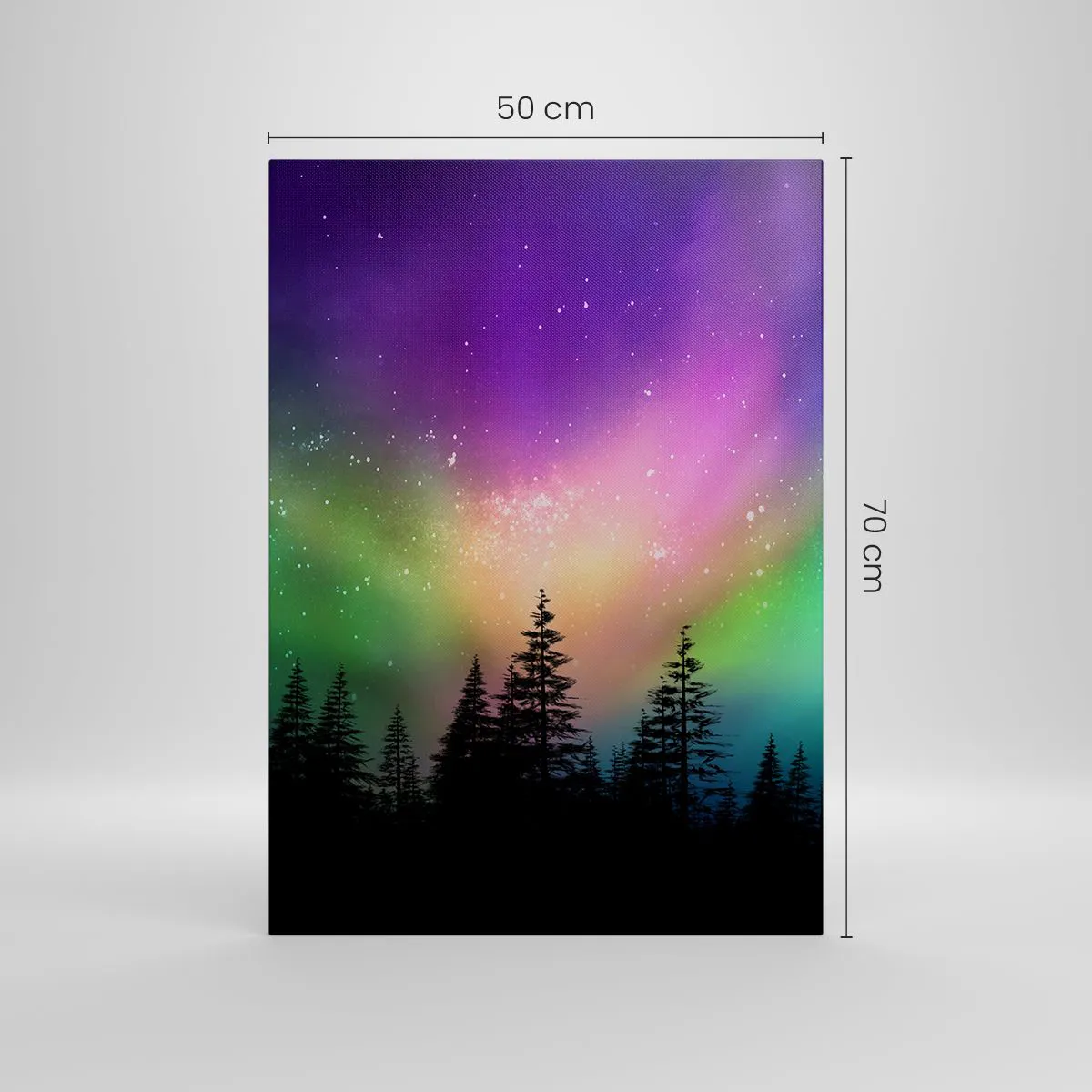 Vászonkép - Fehér varázslat - 50x70 cm