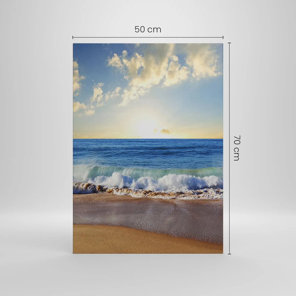 Obraz na plátne - Pohyb a nehybnosť zároveň - 50x70 cm