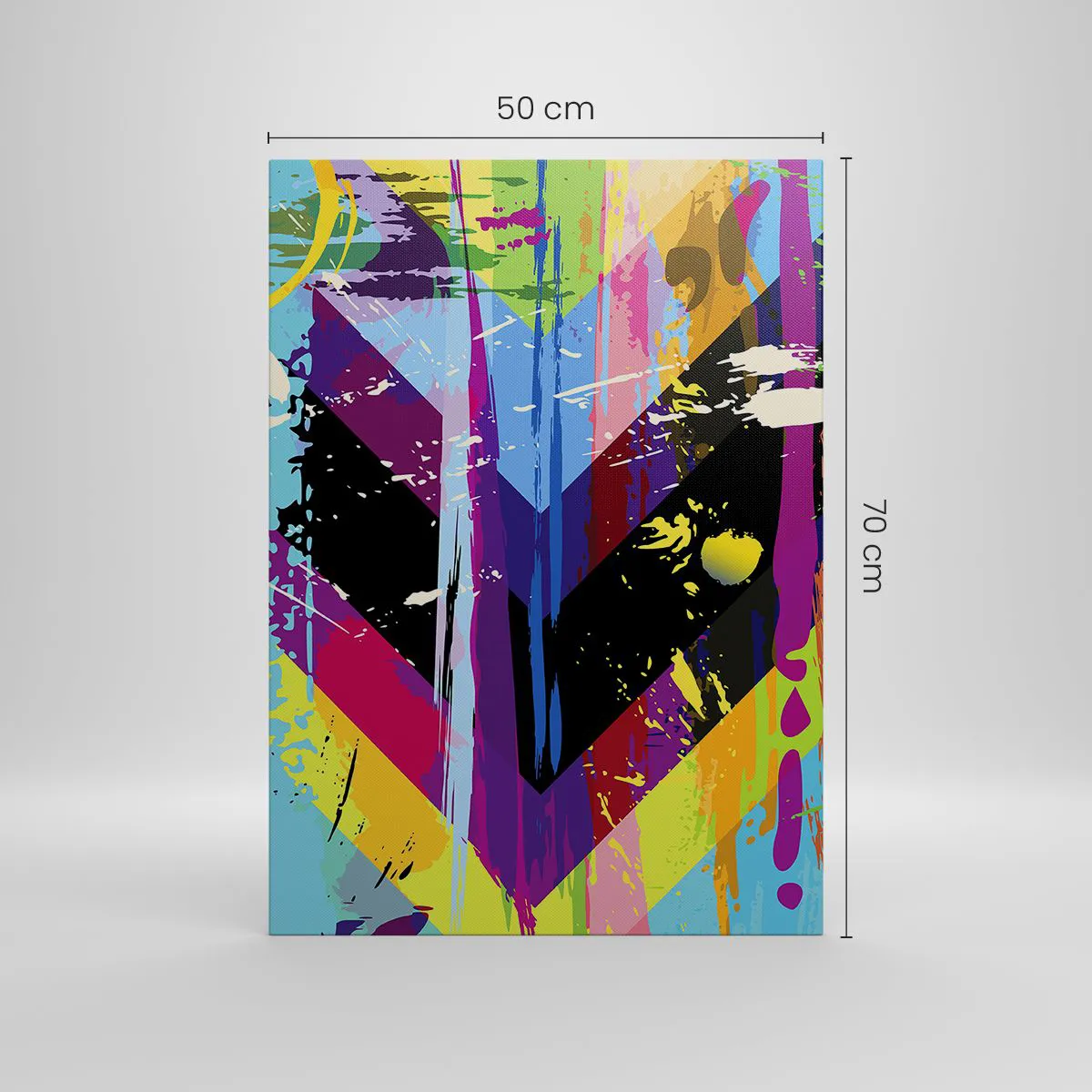 Canvas picture - From Top to Bottom - 50x70 cm