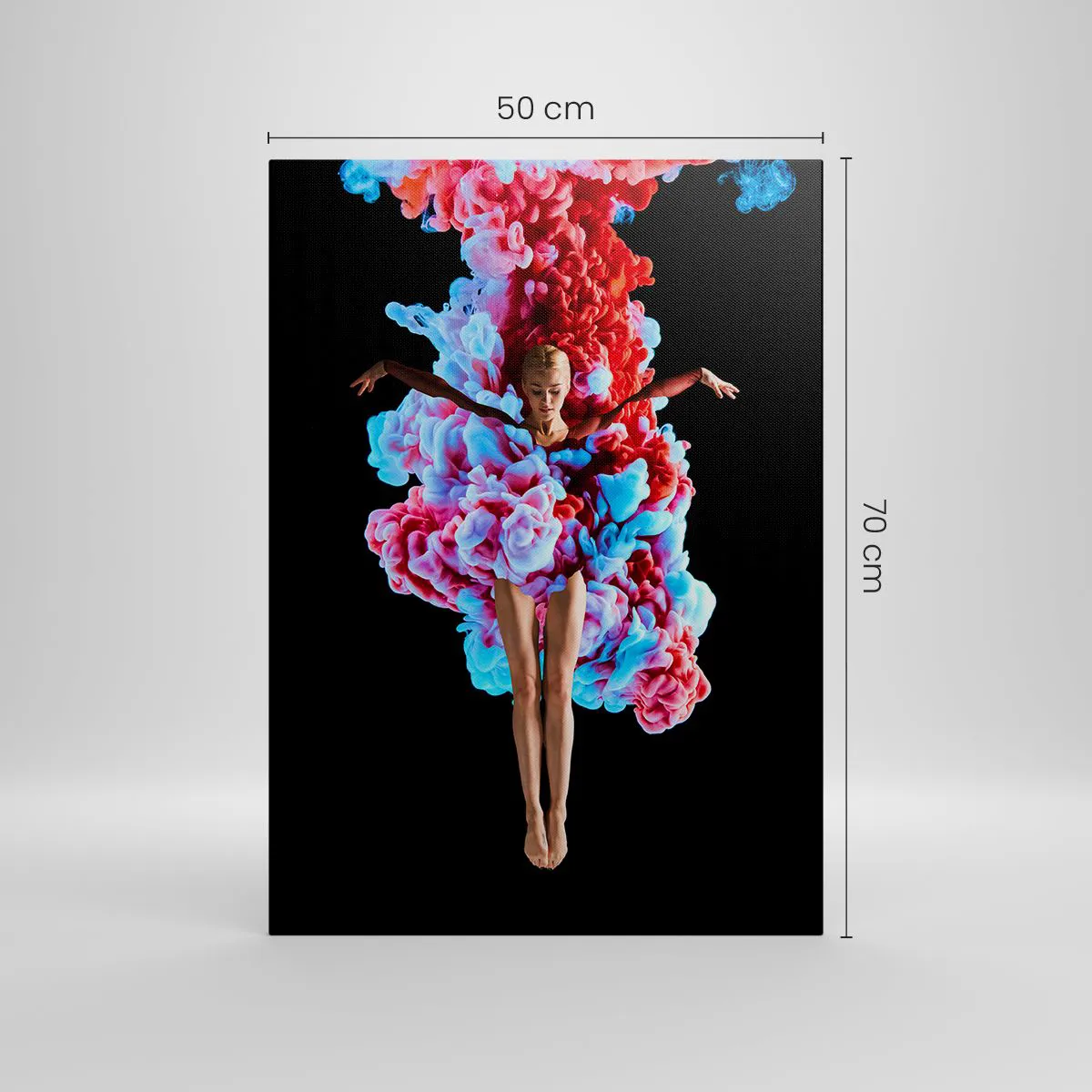 Lærredstryk - Billede på lærred - I fuld blomstring - 50x70 cm