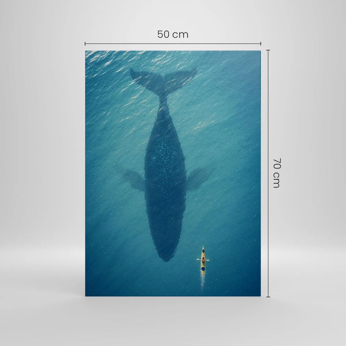 Canvas picture - Meeting at the Ocean - 50x70 cm