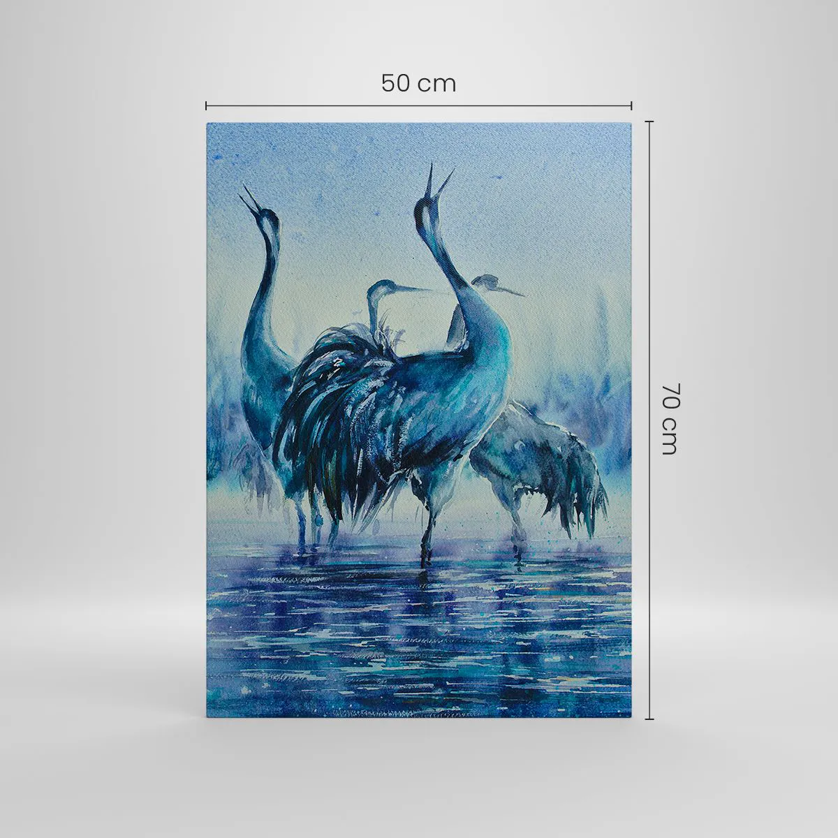 Vászonkép - Reggeli találkozás - 50x70 cm