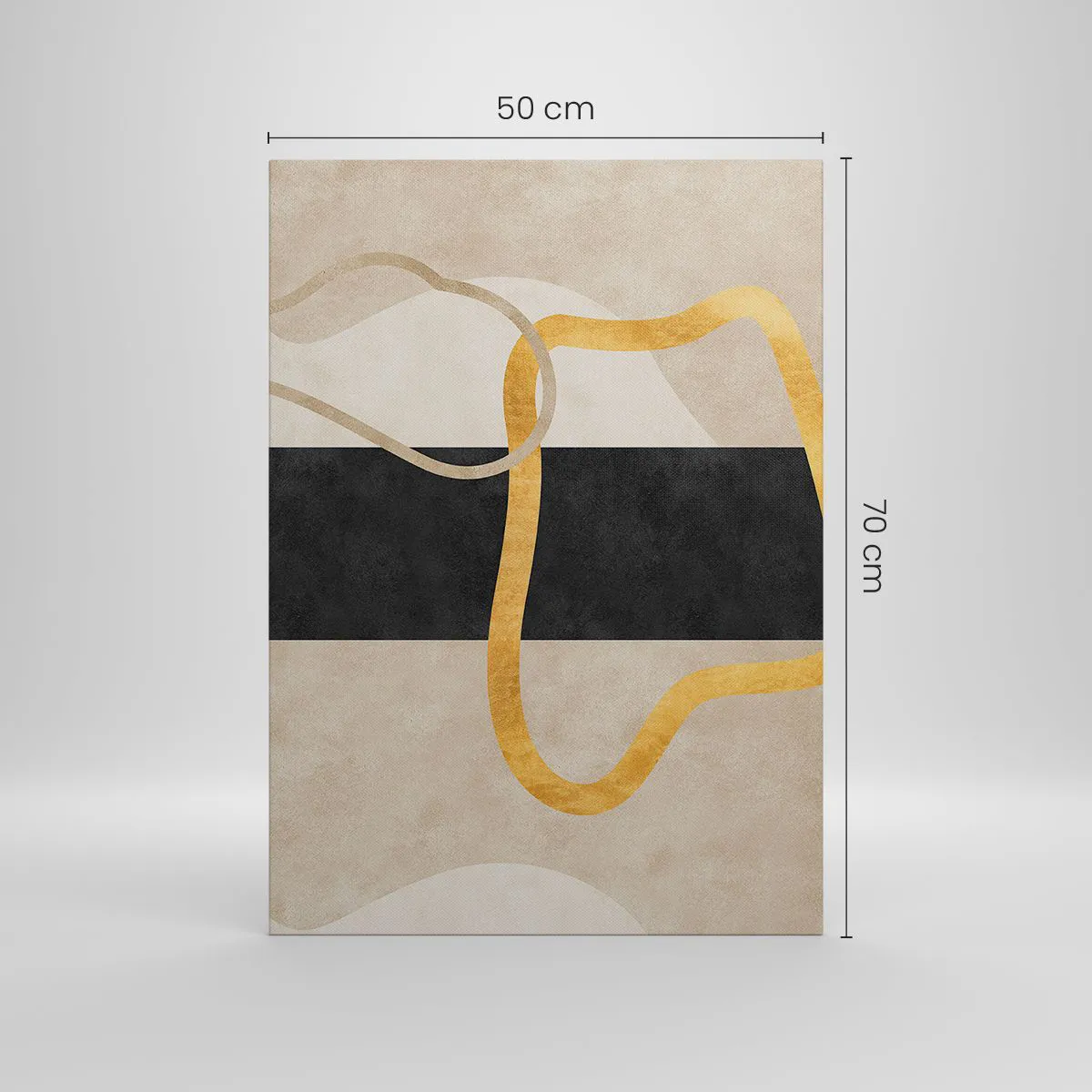 Canvas picture - Shapes in Loops - 50x70 cm