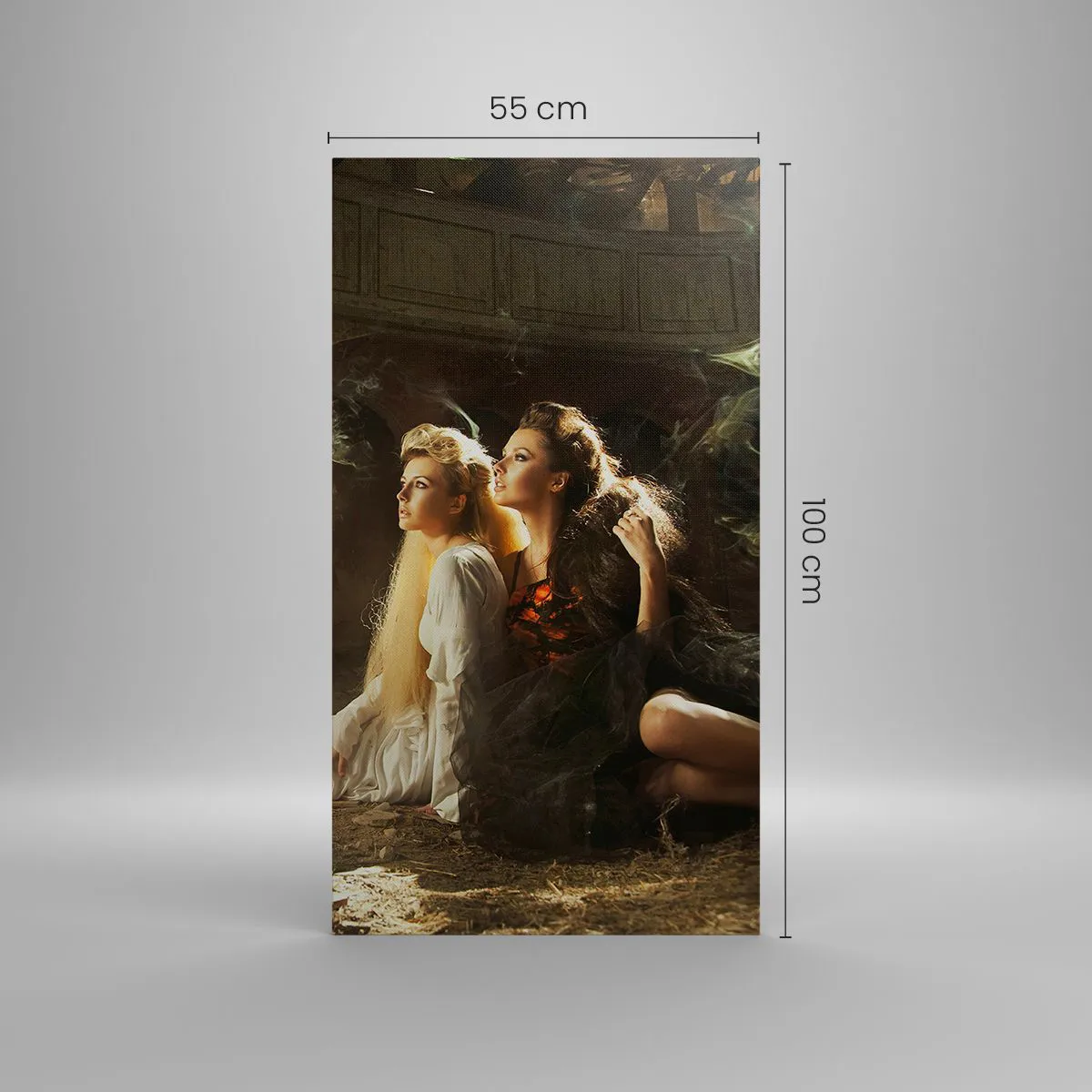 Impression sur toile - Image sur toile - Et il y a eu la poésie - 55x100 cm