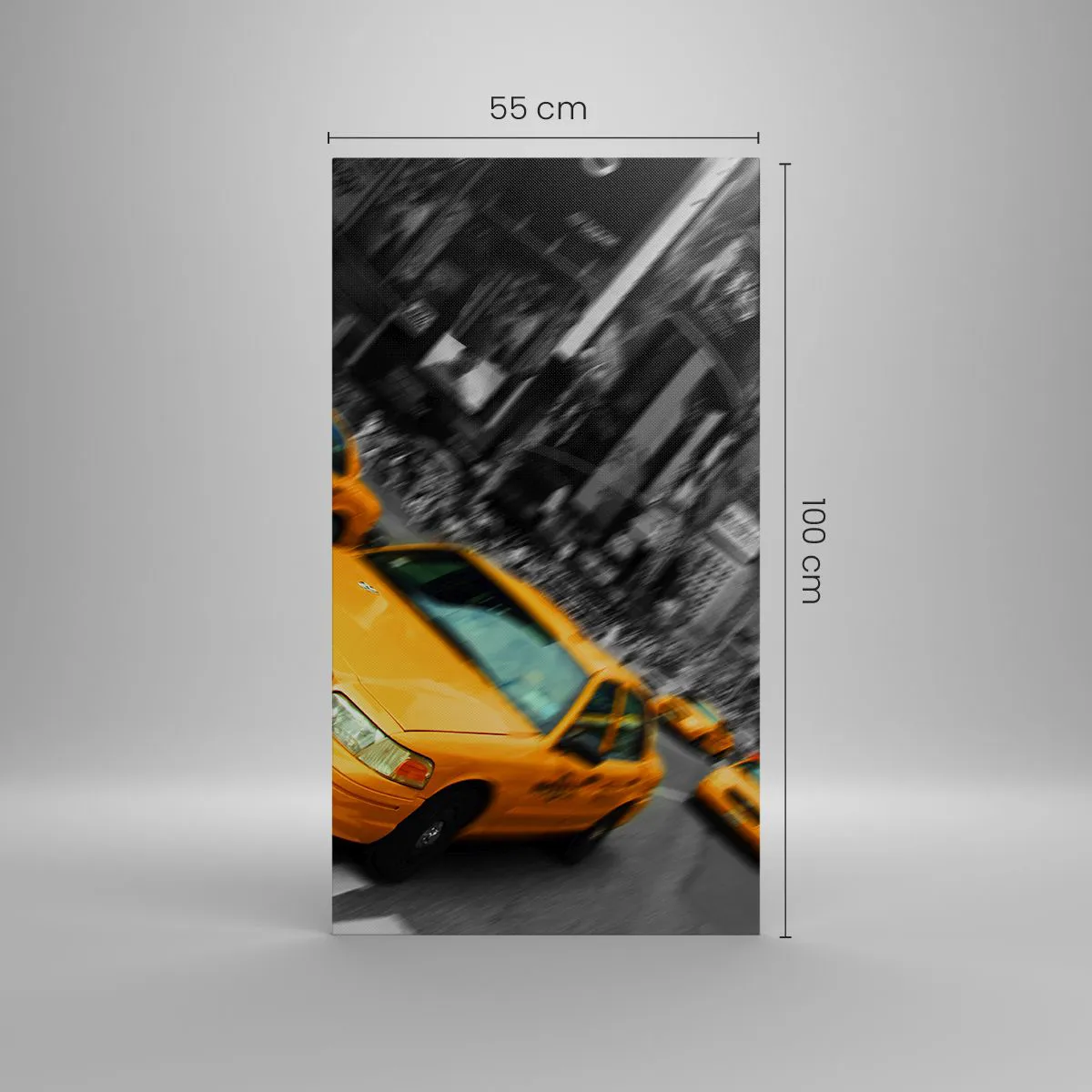 Impression sur toile - Image sur toile - Gouttes de soleil New-Yorkaise - 55x100 cm