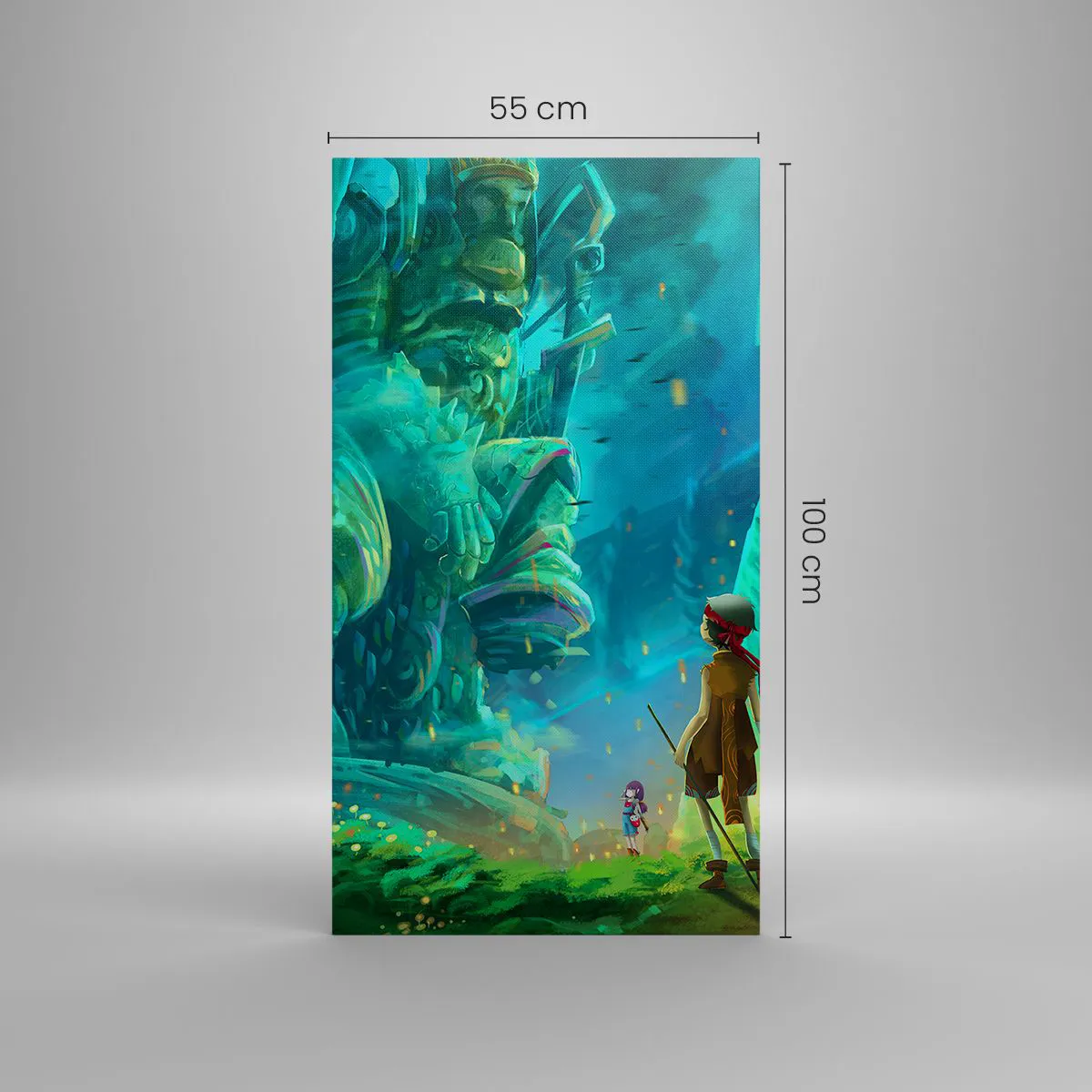 Obraz na plátne - Z veľkej Knihy rozprávok - 55x100 cm