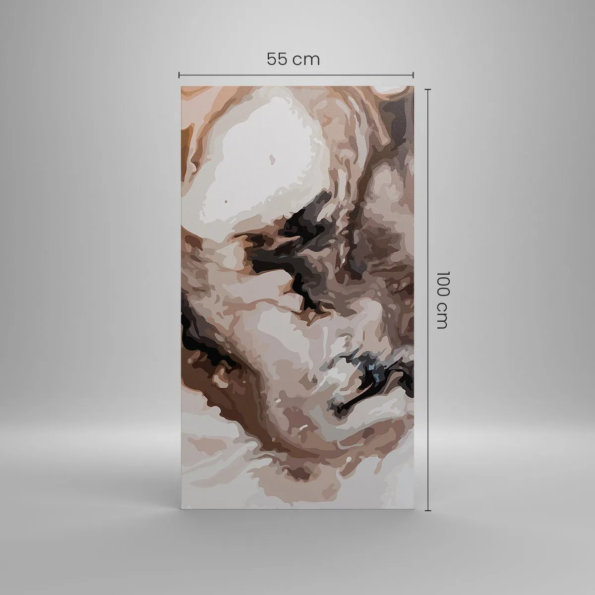 Obraz na płótnie - Narodziny galaktyki - 55x100 cm