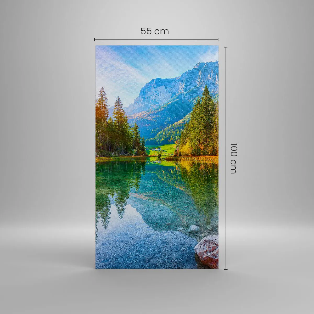 Cuadro sobre lienzo - Impresión de Imagen - La dulzura del otoño - 55x100 cm