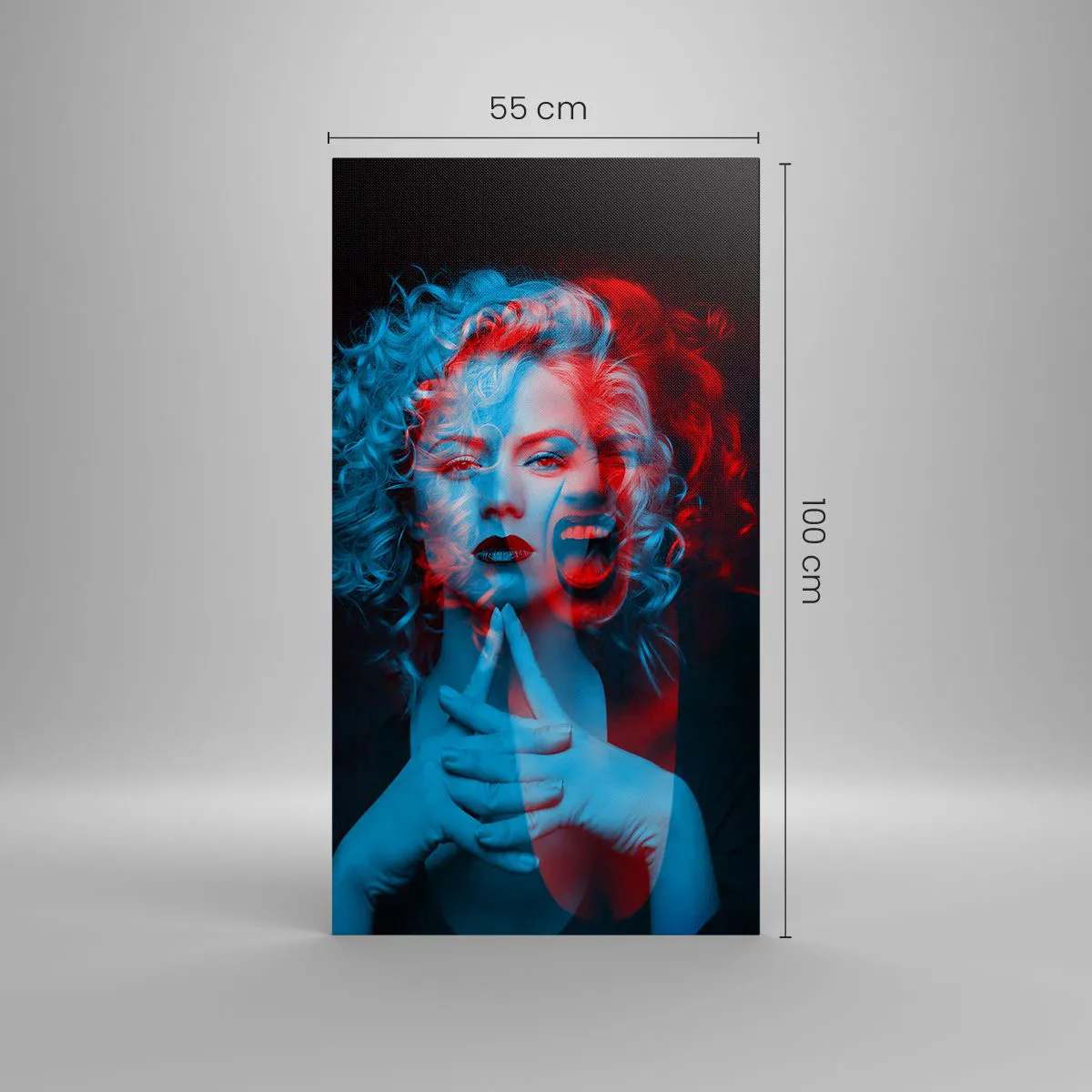 Tablou pe pânză - Alter ego - 55x100 cm