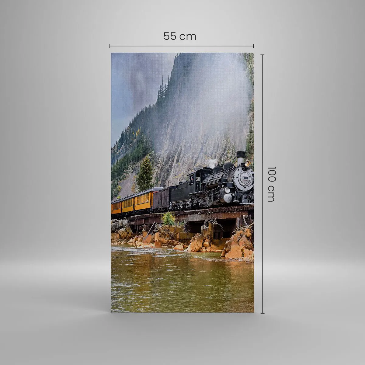 Vászonkép - Hova? Hova? - 55x100 cm