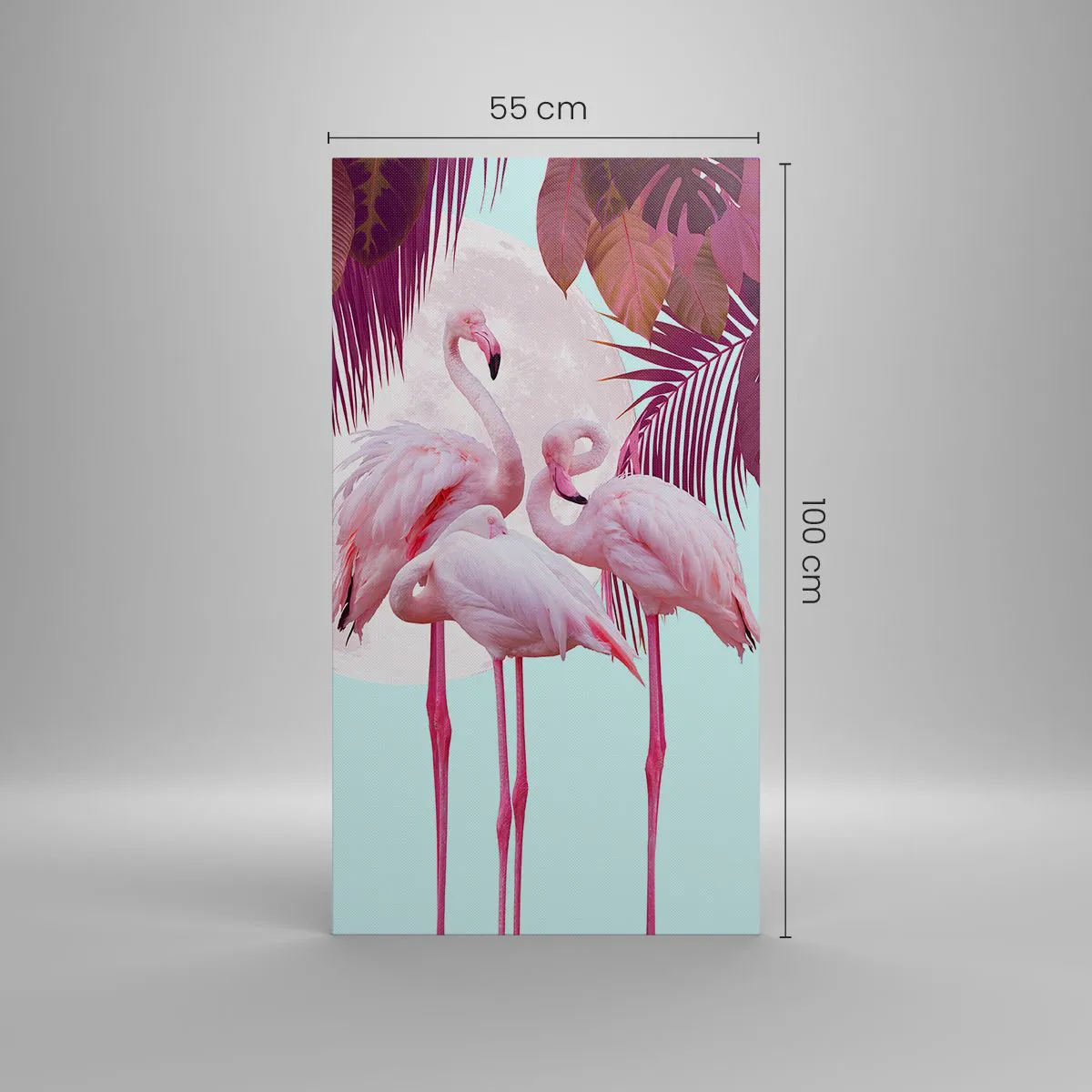 Vászonkép - Három madárgrácia - 55x100 cm