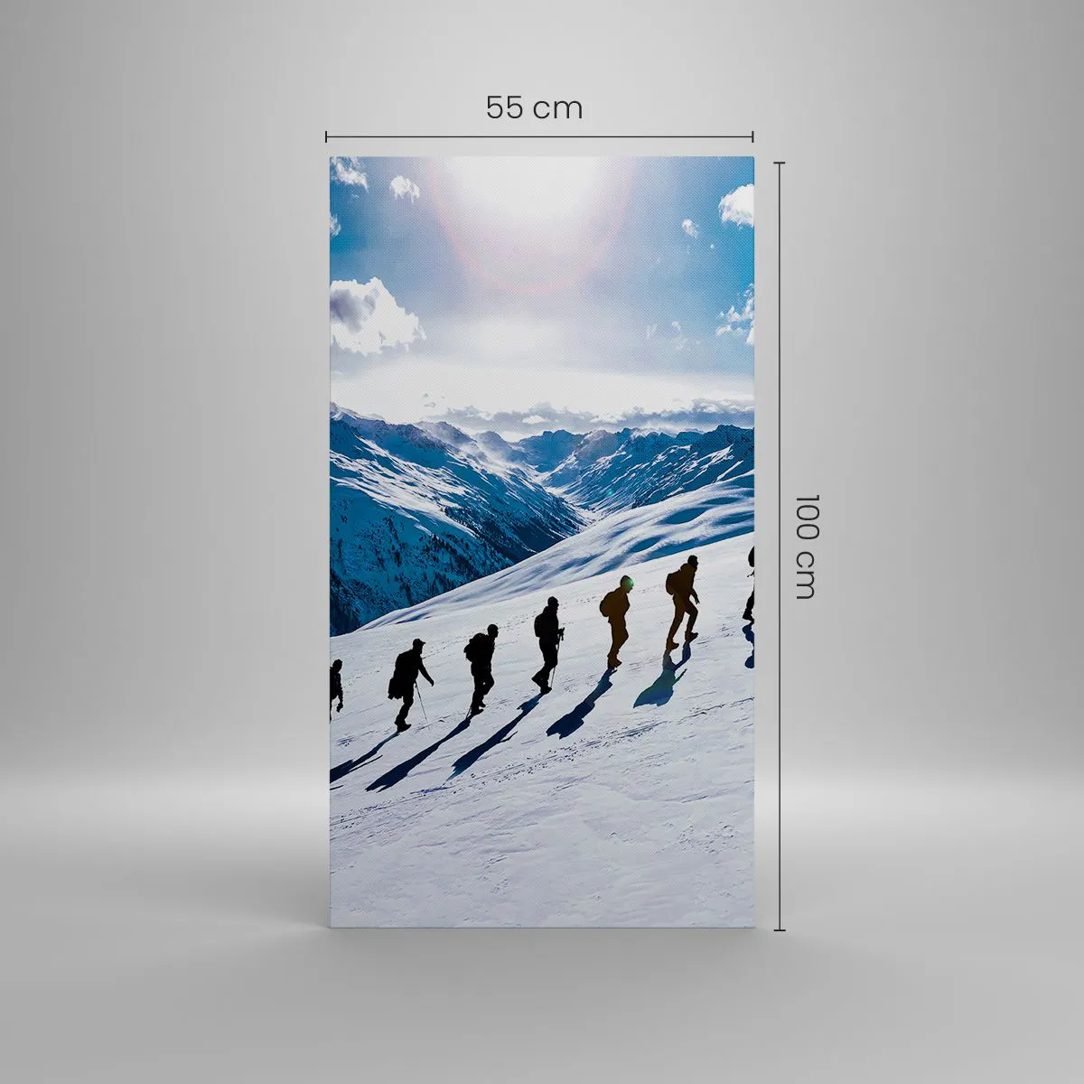 Canvas picture - Team of Conquerors - 55x100 cm