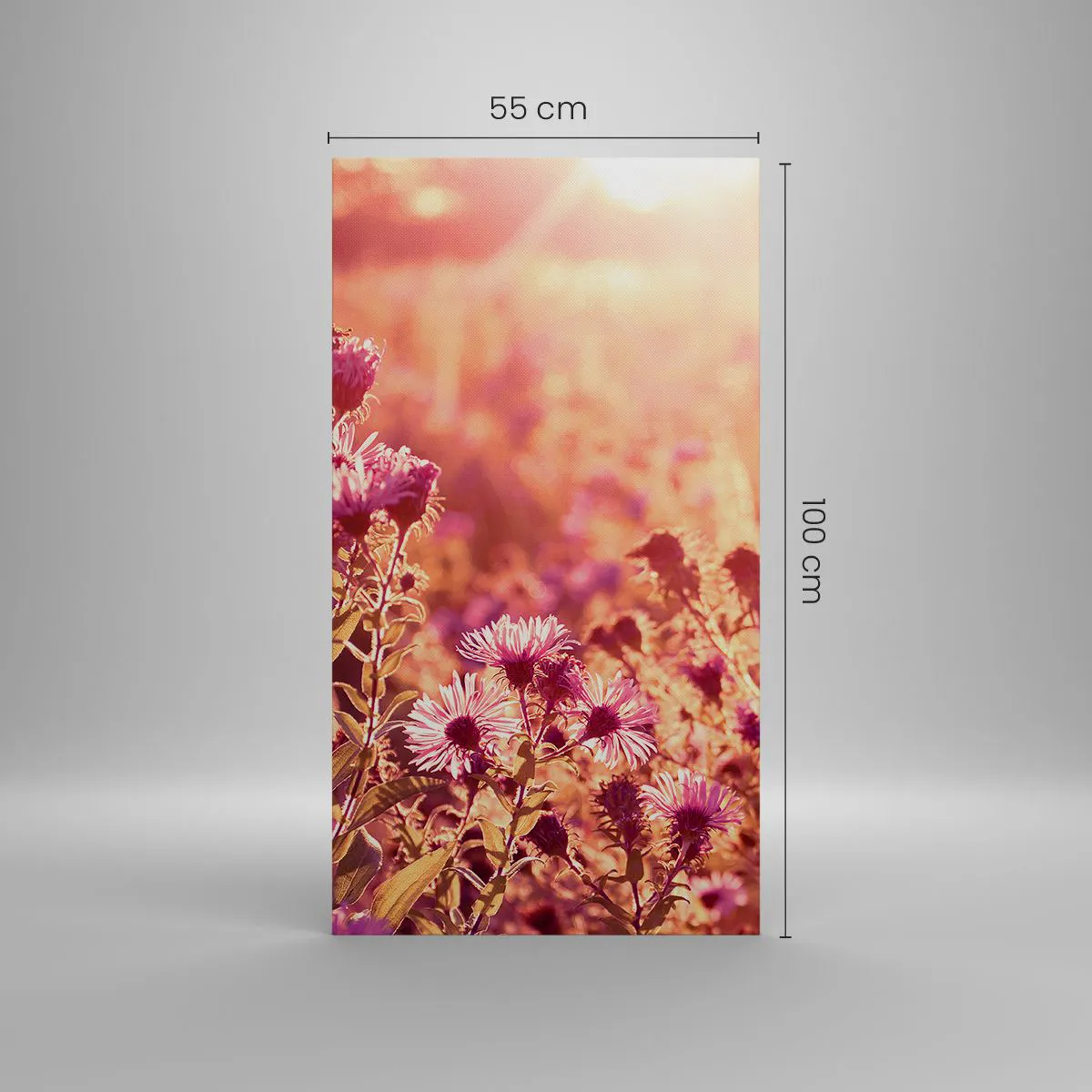 Obraz na płótnie - Przed odejściem lata - 55x100 cm