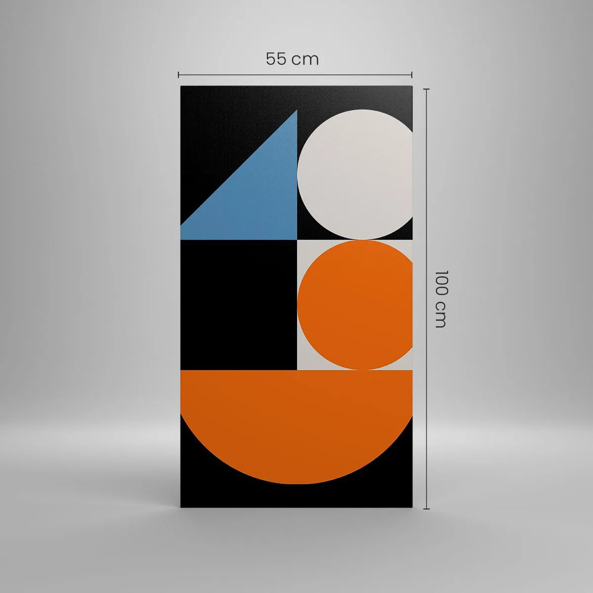 Impression sur toile - Image sur toile - Rangement de figures - 55x100 cm