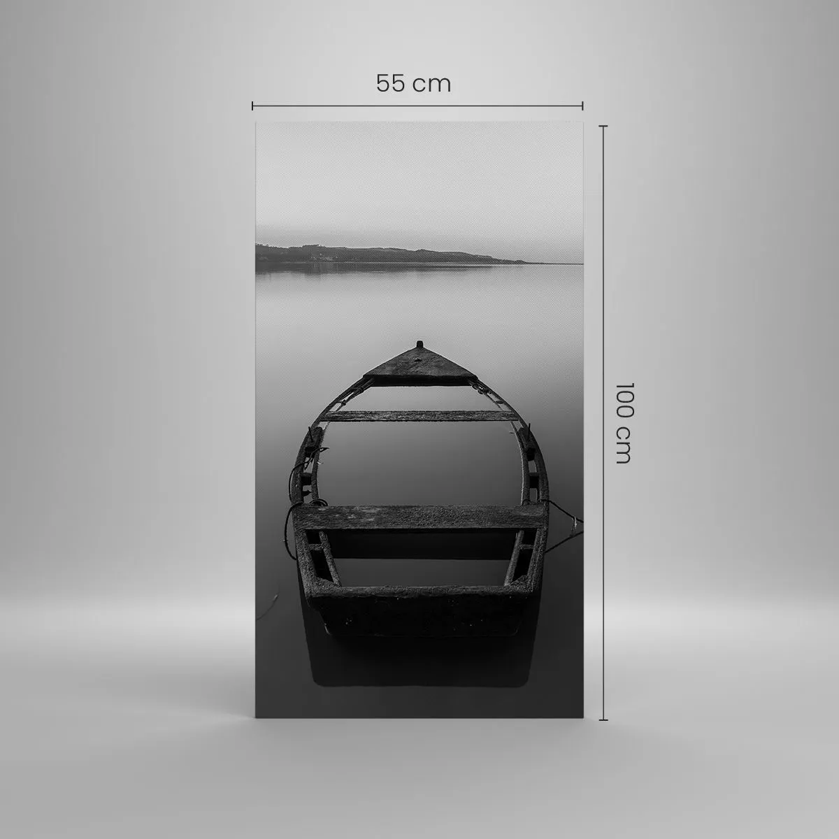 Impression sur toile - Image sur toile - Nostalgie et mélancolie - 55x100 cm