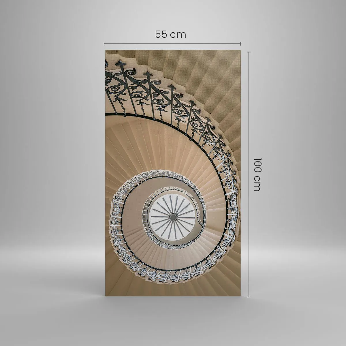 Impression sur toile - Image sur toile - À l'intérieur de la coquille - 55x100 cm