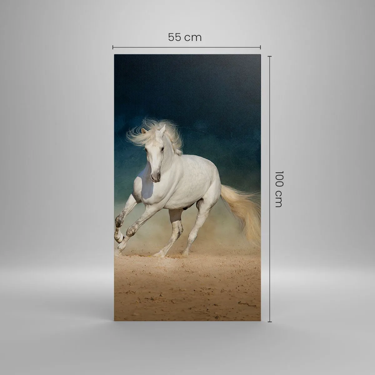 Obraz na płótnie - Wolność w stanie czystym - 55x100 cm