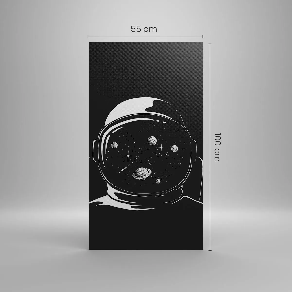 Canvas picture - Quite a View - 55x100 cm