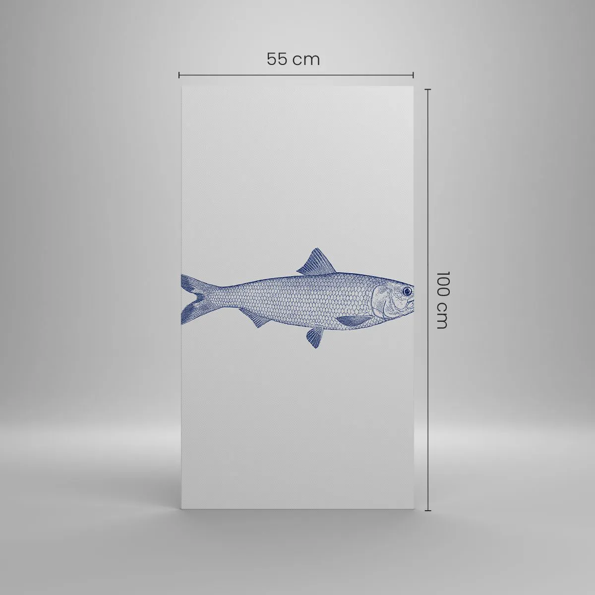 Schilderen op canvas - Groeten uit de noordelijke zeeën - 55x100 cm