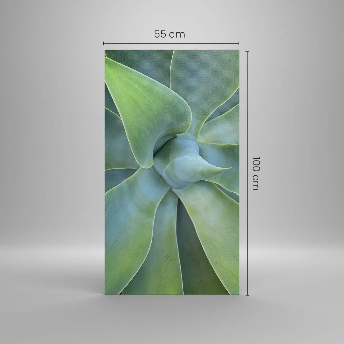 Impression sur toile - Image sur toile - La naissance de la verdure - 55x100 cm