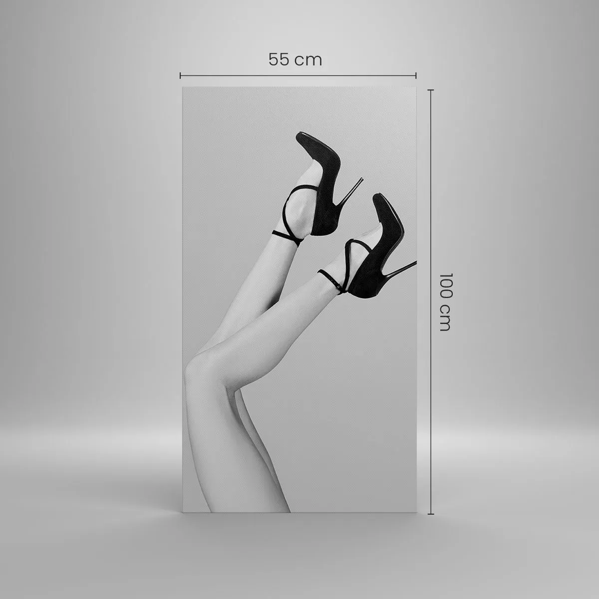 Canvas picture - Upside Down - 55x100 cm