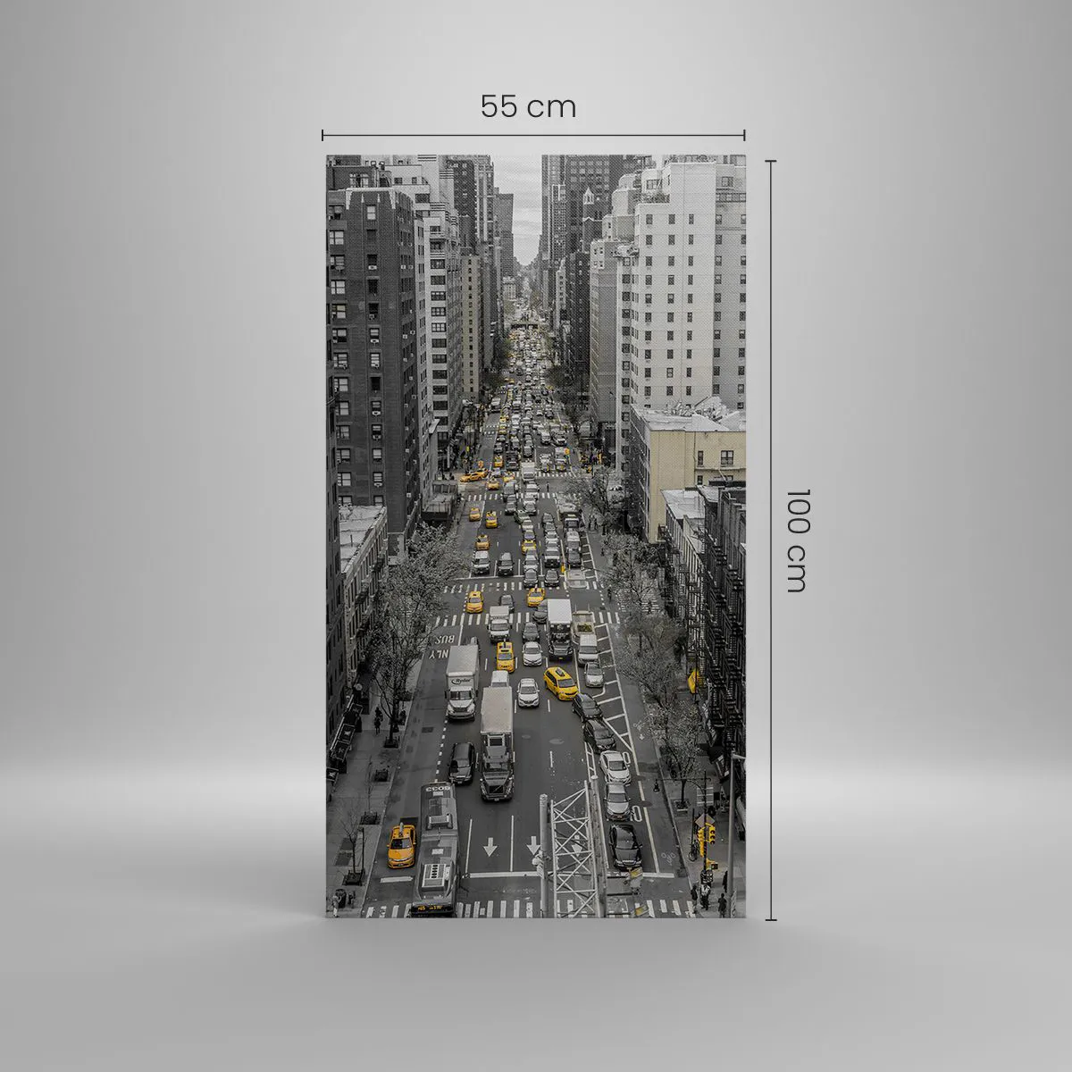 Canvas picture - New York Life - 55x100 cm