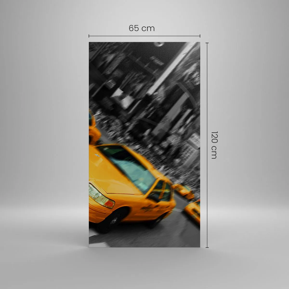 Impression sur toile - Image sur toile - Gouttes de soleil New-Yorkaise - 65x120 cm