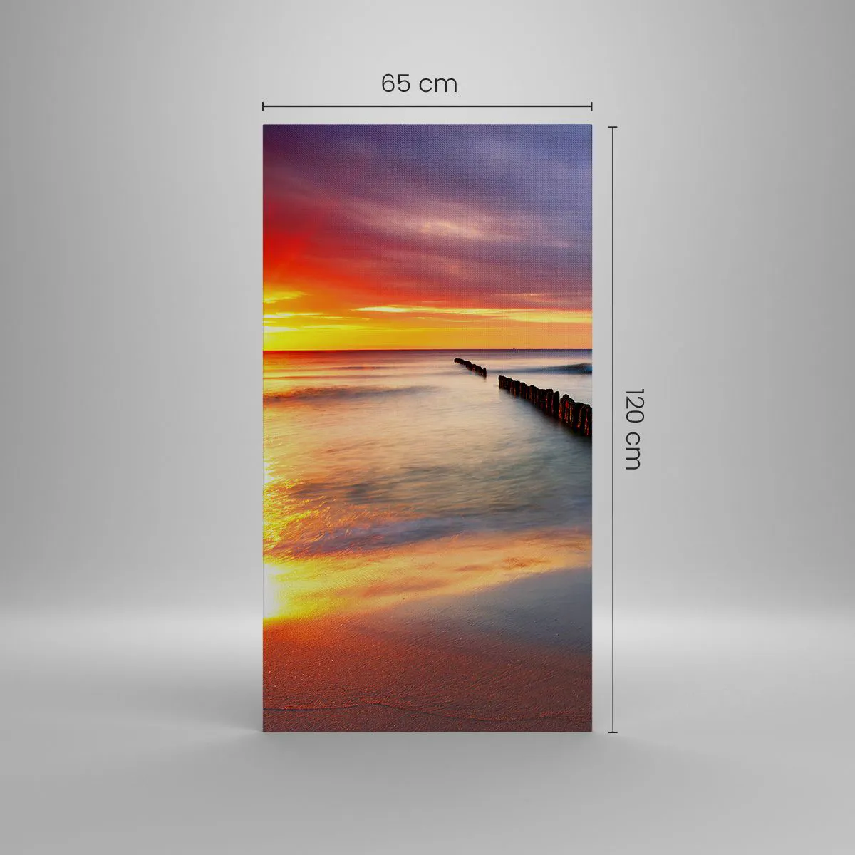 Vászonkép - Halgasd a csendet - 65x120 cm