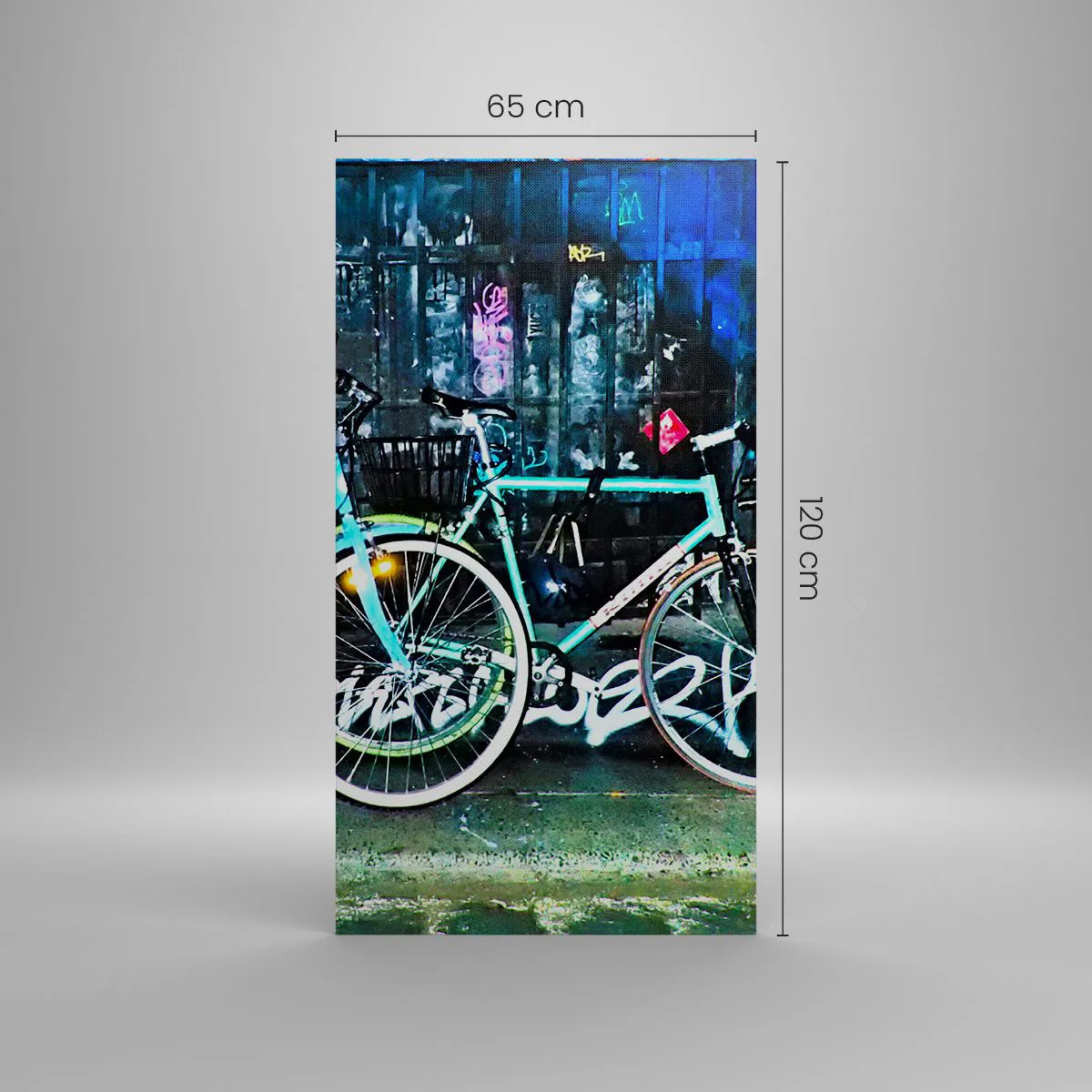 Obraz na płótnie - Miasto woła - 65x120 cm