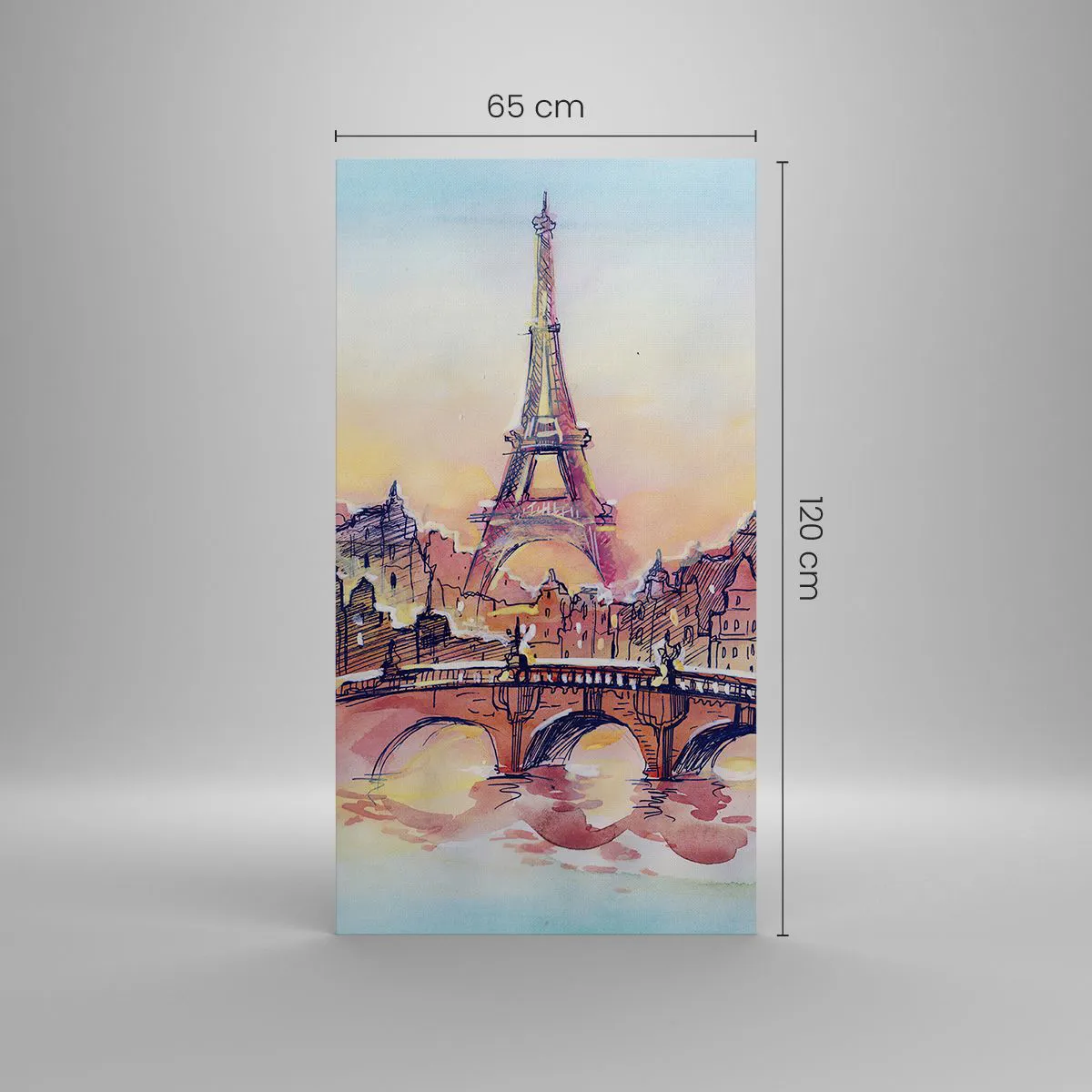 Vászonkép - Az egyetlen ilyen város a világon - 65x120 cm