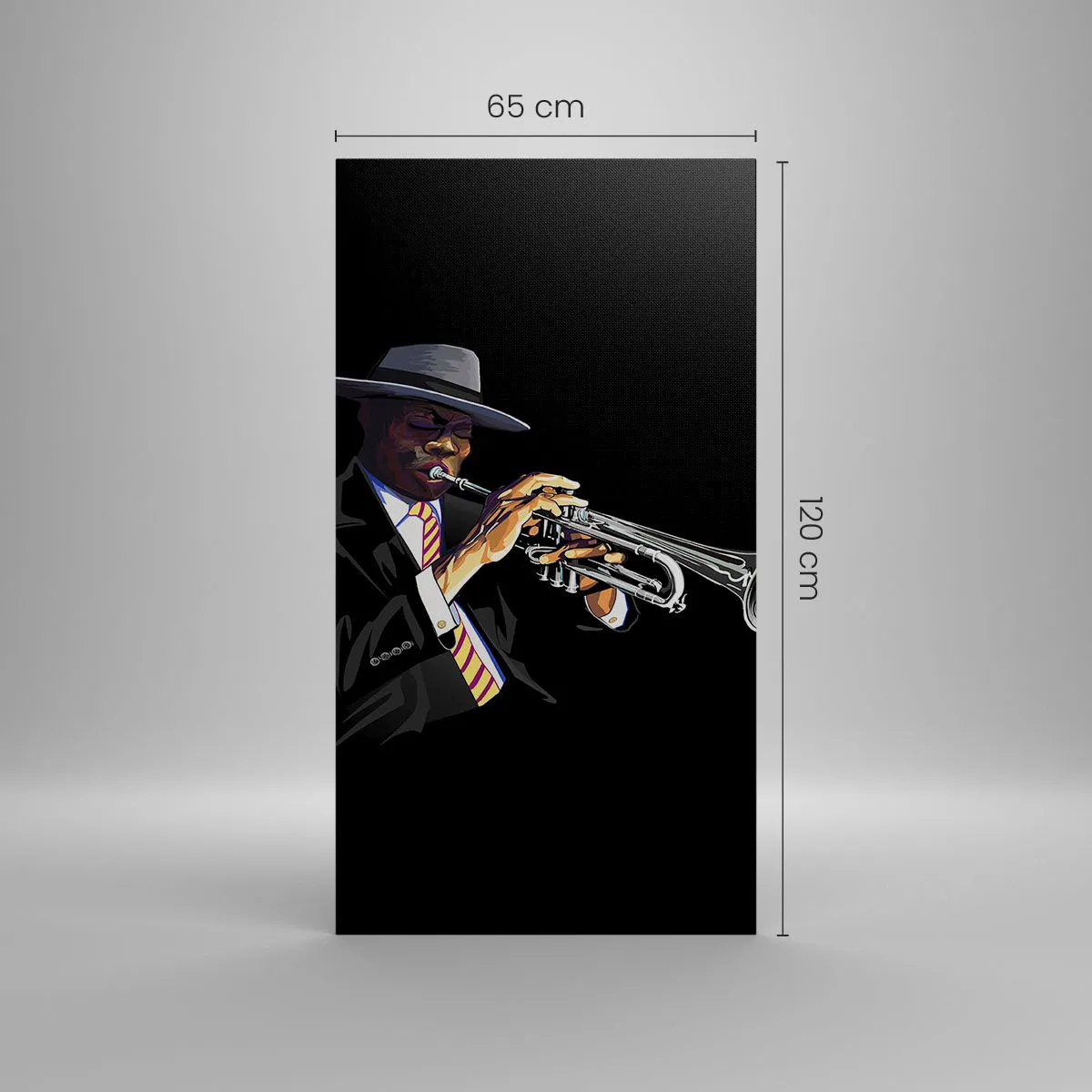 Impression sur toile - Image sur toile - Le charme de la vieille école - 65x120 cm