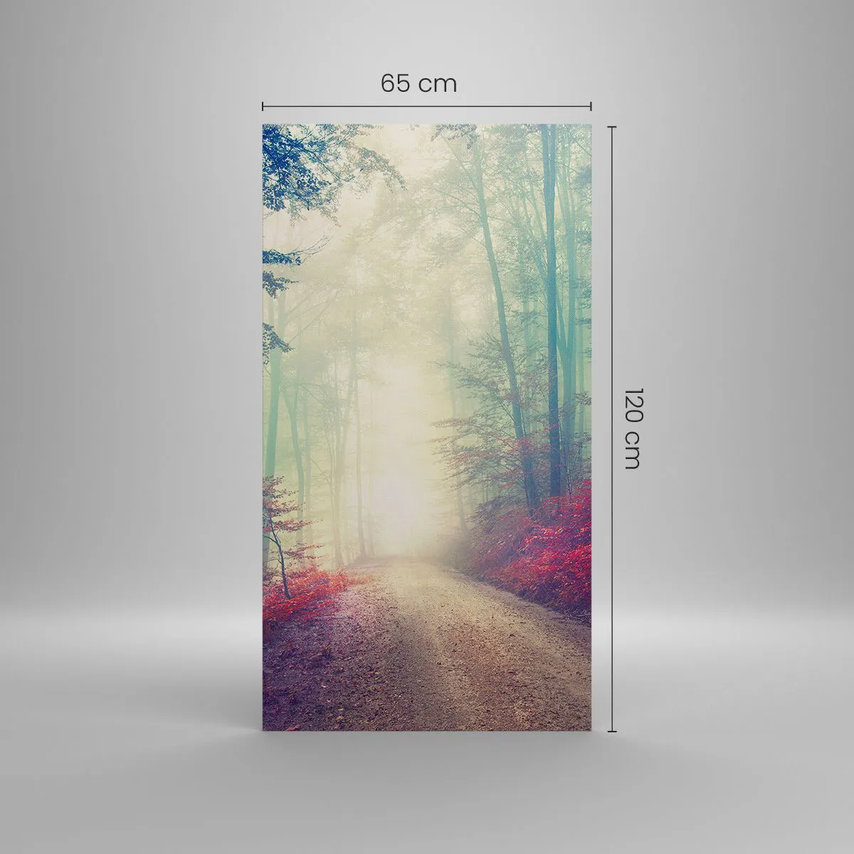 Impression sur toile - Image sur toile - Comme c'est bon de se lever à l'aube - 65x120 cm