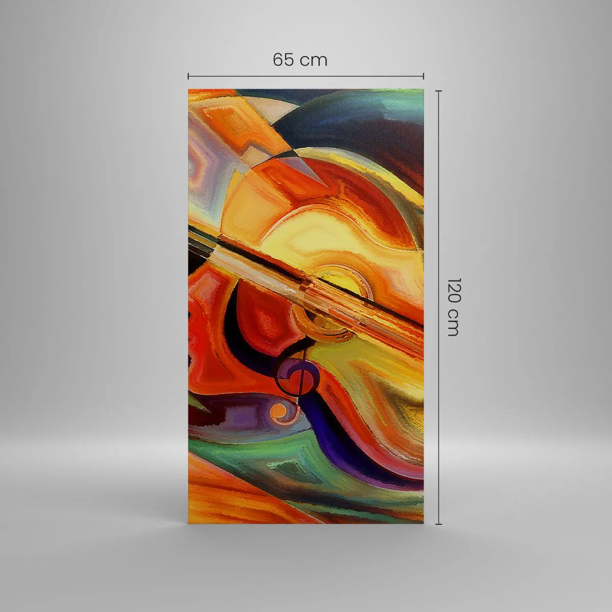 Impression sur toile - Image sur toile - Tout va bien - 65x120 cm