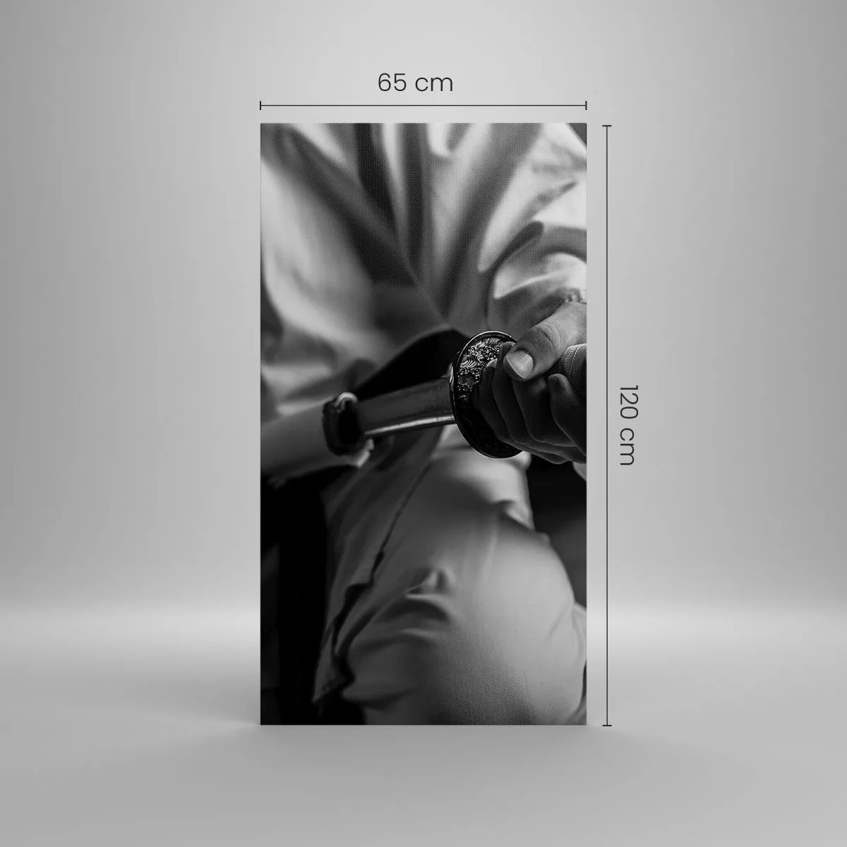 Cuadro sobre lienzo - Impresión de Imagen - Alma de guerrero - 65x120 cm