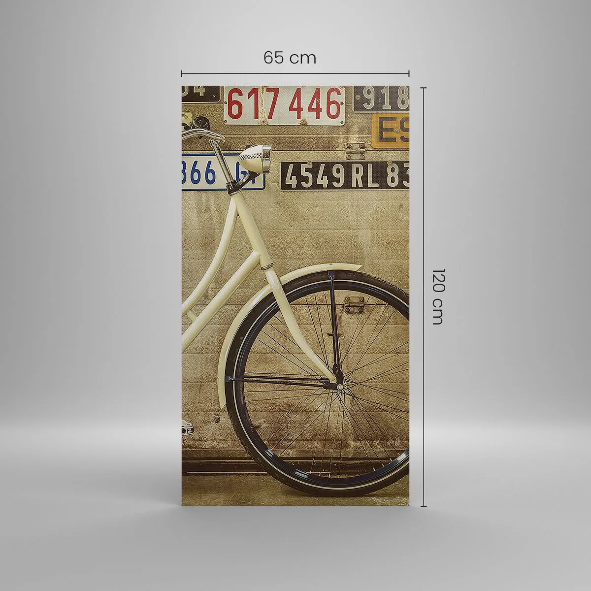 Impression sur toile - Image sur toile - Pas de complexes - 65x120 cm