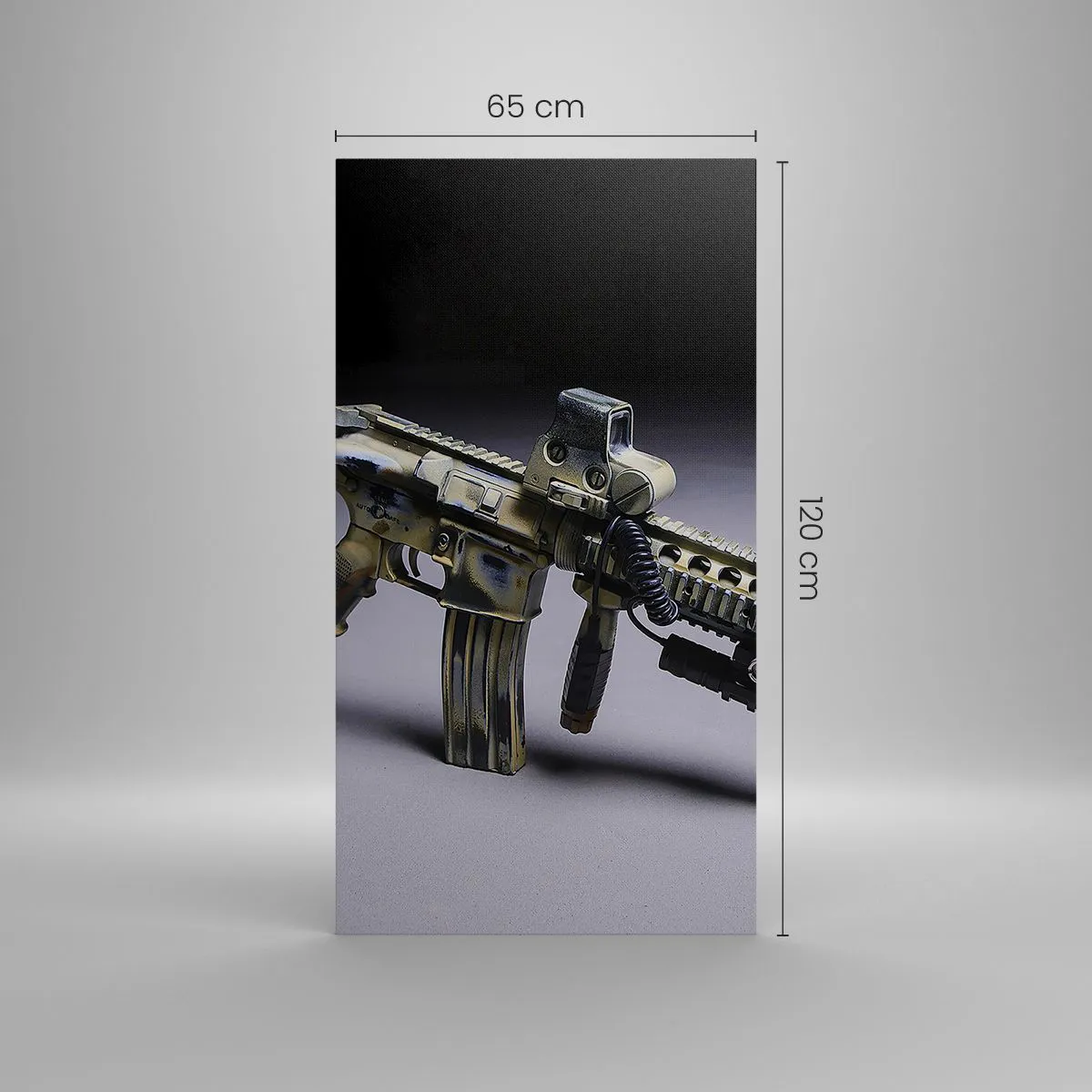 Vászonkép - Mindig veszélyes - 65x120 cm