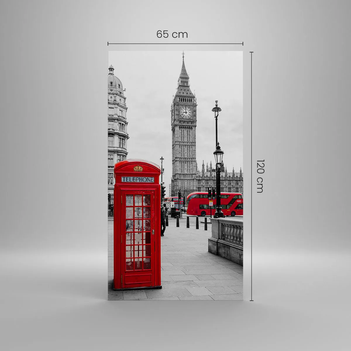 Canvas picture - Undoubtedly London - 65x120 cm