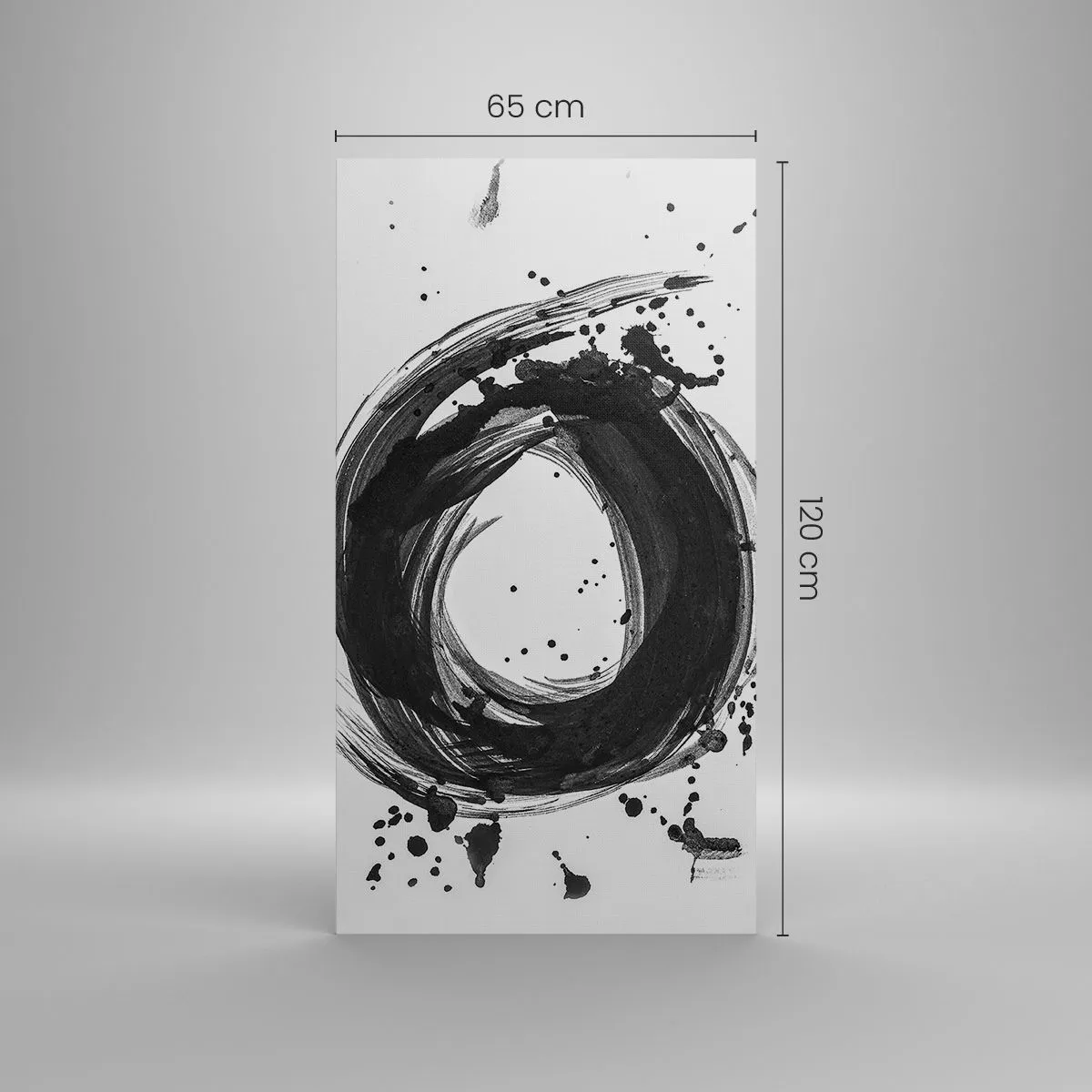 Impression sur toile - Image sur toile - Le tourbillon de la création - 65x120 cm