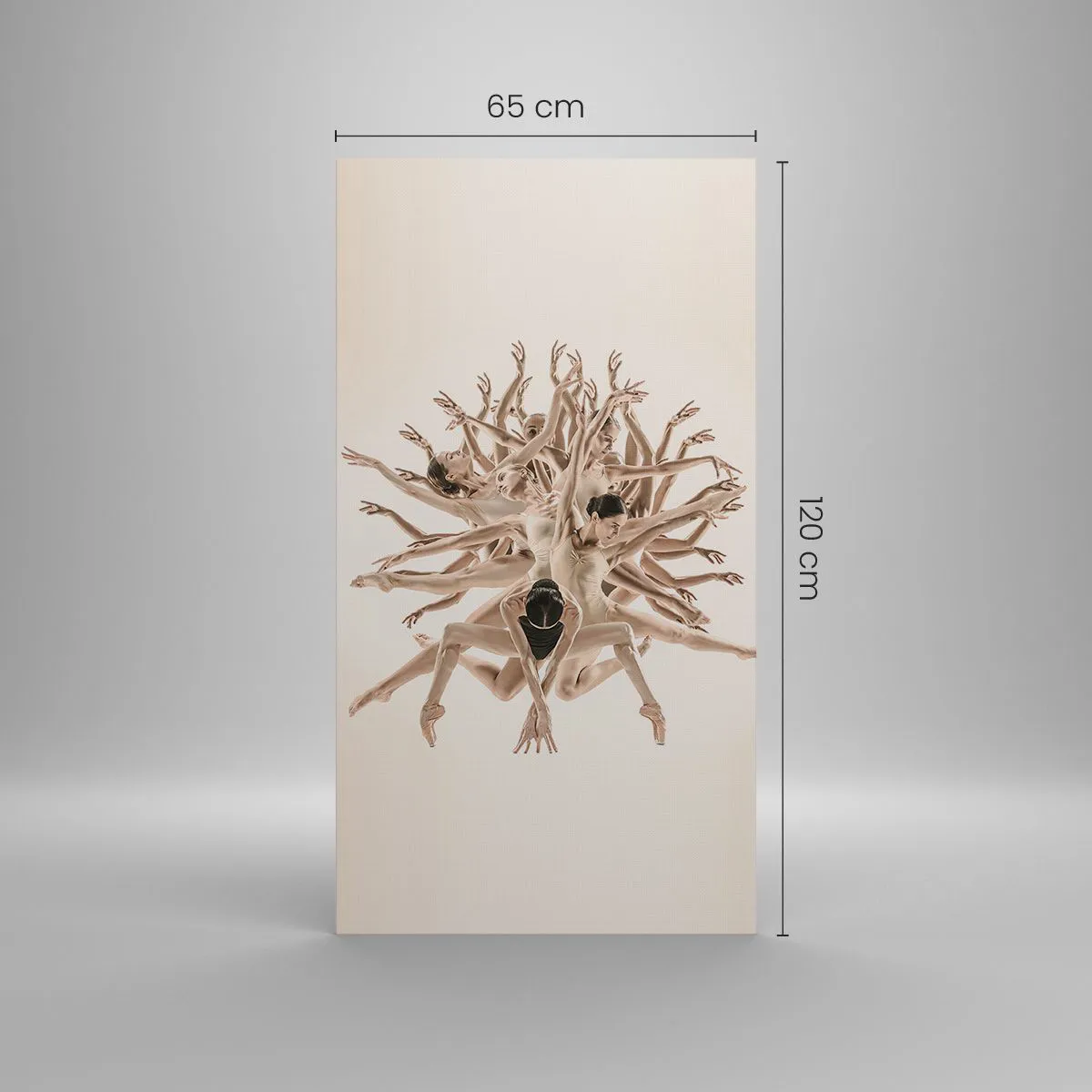 Vászonkép - Virágzás a táncban - 65x120 cm