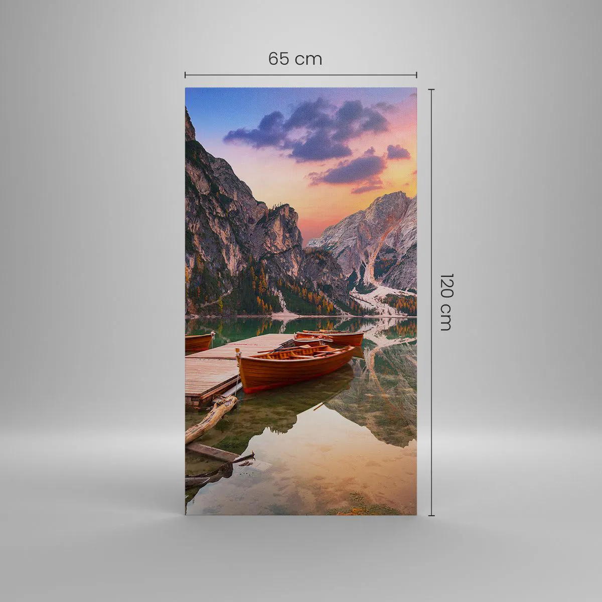 Canvas picture - Promise of a Day - 65x120 cm